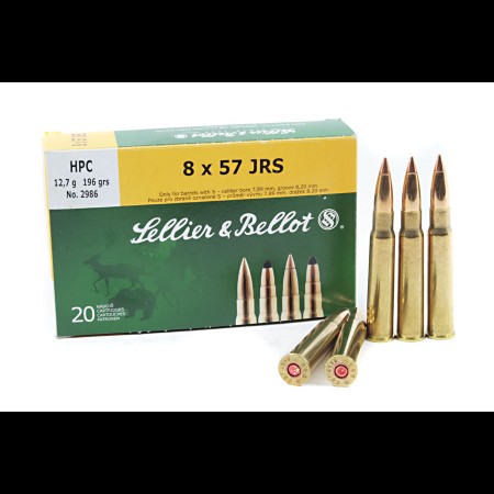Sellier and Bellot 8x57 JRS 196gr